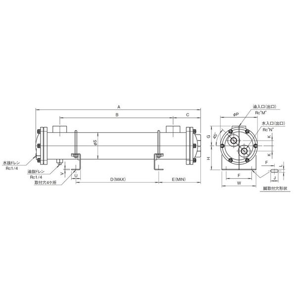 ダイキン工業（DAIKIN） オイルクーラー LT2020A-10 1個（直送品