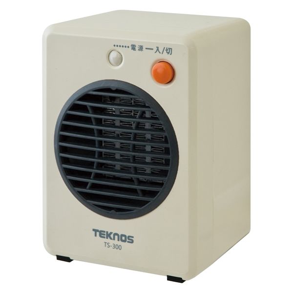 ミニセラミックファンヒーター 300W TS-301 1個 - アスクル