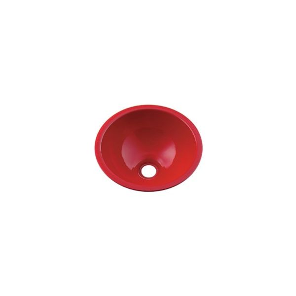 カクダイ 丸型手洗器//レッド 493ー026ーR 1セット(2個)（直送品） 17,400円
