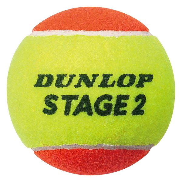 ダンロップ テニスボール ステージ2 オレンジ STG2ORC3DO 1個(12