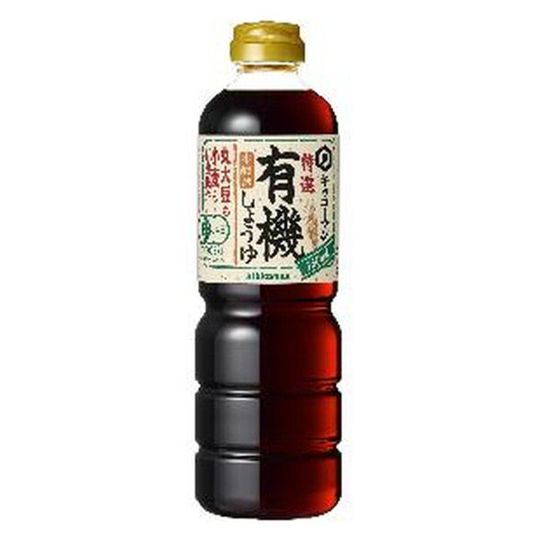 キッコーマン　特選有機しょうゆ　750ml　6個