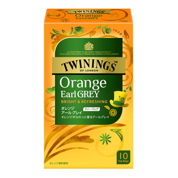 トワイニング オレンジ アールグレイ ティーバッグ 5箱（10バッグ入×5）