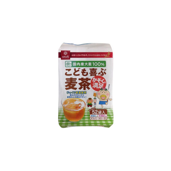 はくばく こども喜ぶ麦茶 5袋（52バッグ入×5）