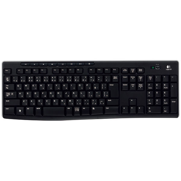 ロジクール Wireless Keyboard K270 1台 - アスクル