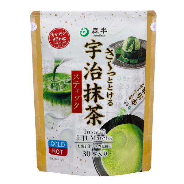 森半 宇治抹茶スティック どこでも抹茶 1袋（30本入）