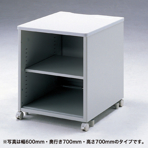 サンワサプライ eデスク Pタイプ 幅600×奥行550×高さ500mm ED-P6055LN 1台（直送品）