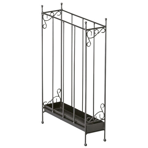 宮武製作所（MIYATAKE） DELSOL デル・ソル アンブレラスタンド ブラック 幅105×奥行き305×高さ500mm 1台（直送品）