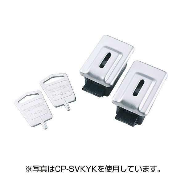 サンワサプライ キーファスナー CP-SVKY6K 1セット（直送品）