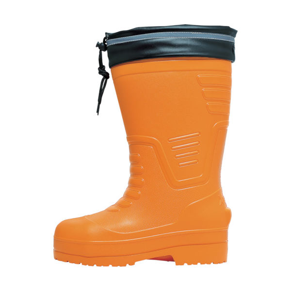 ジーベック XEBEC EVAめちゃ軽防寒長靴 85712 SSS オレンジ 85712-82-SSS 1足 794-3202（直送品）