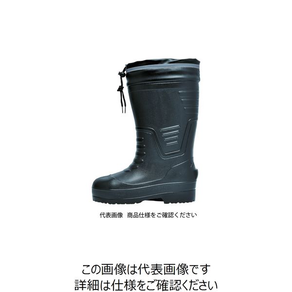 ジーベック XEBEC EVAめちゃ軽防寒長靴 85712 SS ブラック 85712-90-SS 1足 794-3229（直送品）