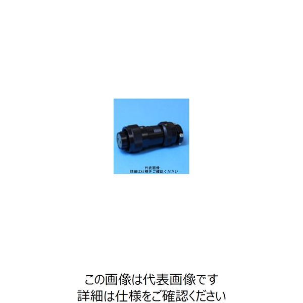 三和電気工業（SANWA） 丸形コネクタ（防水） SNW-2012-PCF11 1セット（5個）（直送品）