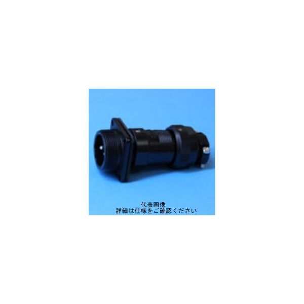 三和電気工業（SANWA） 丸形コネクタ（防水） SNW-2012-ASCM9 1セット（5個）（直送品）