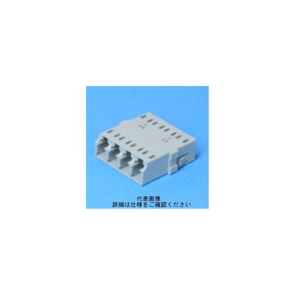 三和電気工業（SANWA） 光アダプタ SLC-4ASPZR-BE-MM 1セット（3個）（直送品）