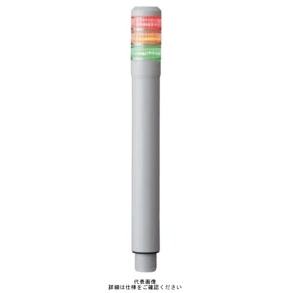 シュナイダーエレクトリック 赤黄緑 φ30 積層式LED表示灯(ポール) 24V 3段 AUSー24ー3RYG AUS-24-3RYG 1個（直送品）