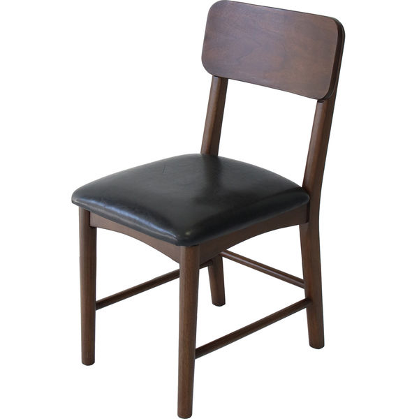 【軒先渡し】ヤマソロ ロージー ダイニングチェア ブラウン 1脚（直送品） ヤマソロ ブラウン オイルステイン風仕上げ ラッカー塗装