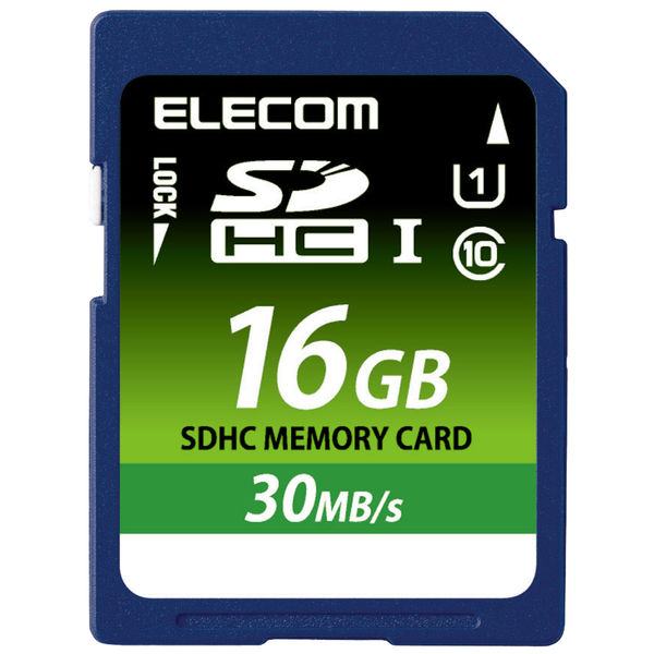 エレコム 安心のデータ復旧サービス付SDHCカード Class10 32GB 32GB┃MF-FSD032GC10R