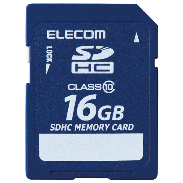 エレコム データ復旧ＳＤＨＣカード　Ｃｌａｓｓ１０　１６ＧＢ MF-FSD016GC10R 1個