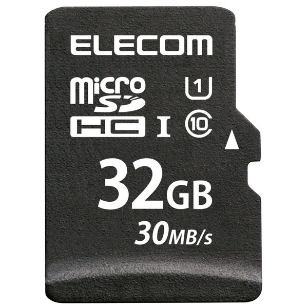 エレコム データ復旧microSDHCカード UHS-I 30MB/s 32GB MF-MS032GU11LRA 1個