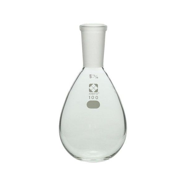 柴田科学 共通平底なす形フラスコ 19/38 100mL 3-5927-02 1個（直送品）