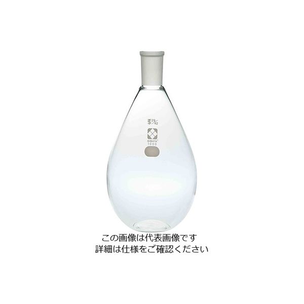 柴田科学 共通平底なす形フラスコ 29/42 1000mL 3-5929-06 1個（直送品）