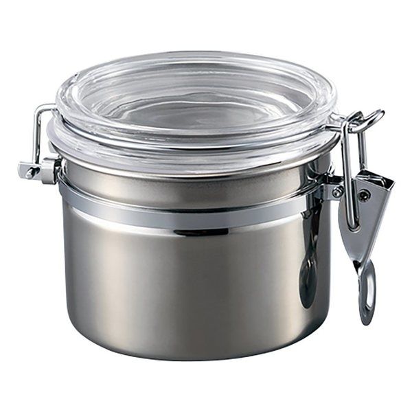 アズワン ステンレス密閉容器・ボトル 保存瓶 透明フタ付き