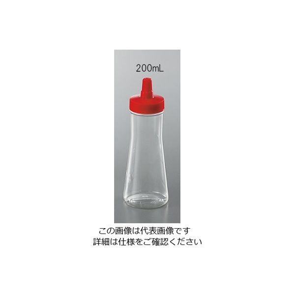 日本メデカルサイエンス PETボトル 213mL(キャップ赤) 1-4928-04 1個（直送品）
