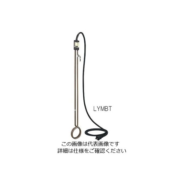 ジャスト チタン製投込みヒーター 610mm 1kW 1-9857-15 1本（直送品）