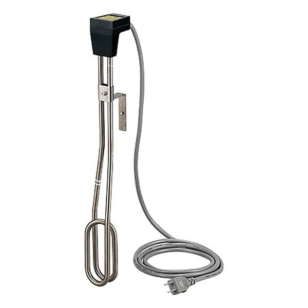 ジャスト 投込み型シーズヒーター チタン 1kW LYPDT110 1本 1-9858-12（直送品）