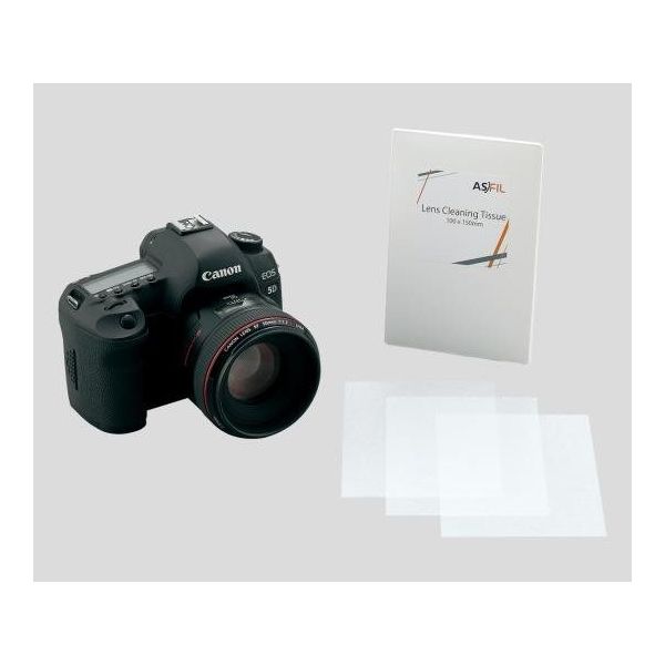 アズワン レンズクリーナー 100枚入×5箱 3#5 1セット(500枚) 2-876-51（直送品）