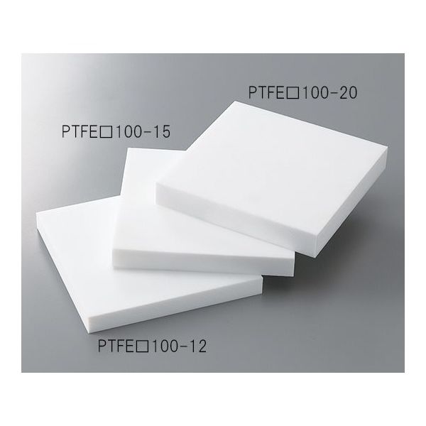 アズワン PTFE板 厚板タイプ 50×50×20mm 3-4924-03 1個（直送品）