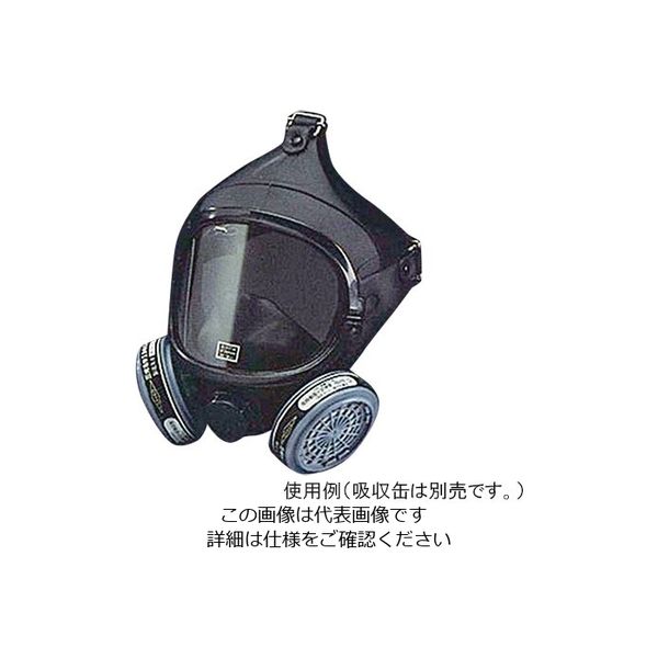 3M防毒ガスマスク 防塵・防毒フィルター付き - 避難用具