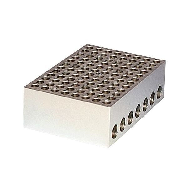 アナテック 電子冷却ブロック恒温槽用 アルミブロック（クールスタット）0.2mL用 96穴 5000-08 1個 3-5204-14（直送品）
