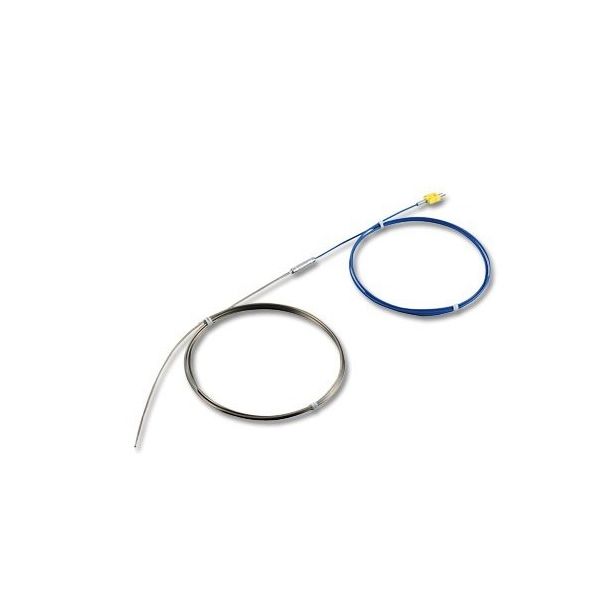 アズワン Kシース熱電対(SUS316ロングシースタイプ)800°C φ6.4×1000mm 3-5397-01 1個（直送品）