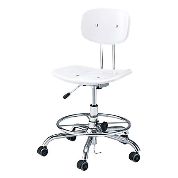 伸和 クリーンルーム用導電チェア リング付き 3-5952-01 1個(1脚)（直送品）