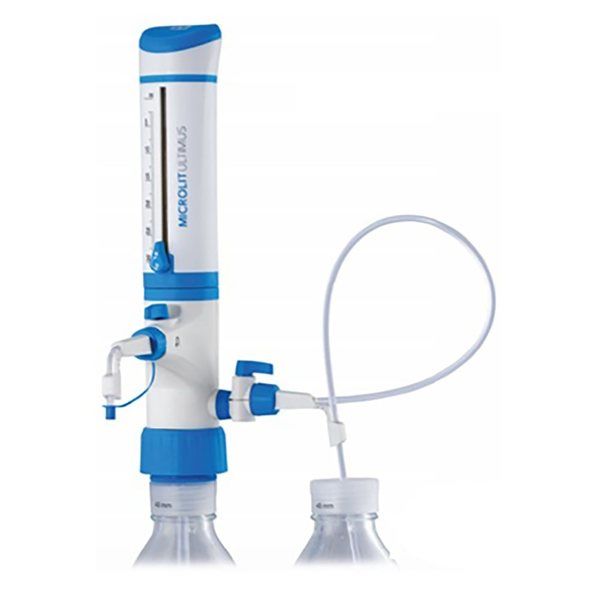 アズワン ボトルトップディスペンサー 吸引ノズル・泡抜機構付 ULT-2.5 1セット 3-5996-01（直送品）