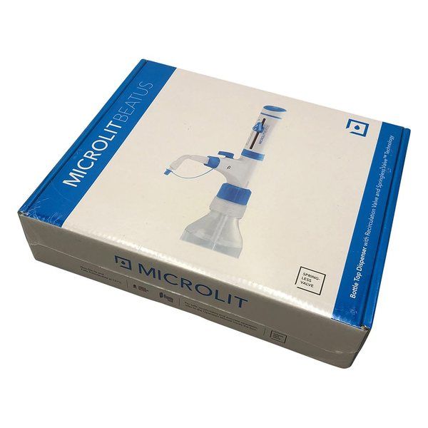 アズワン ボトルトップディスペンサー 泡抜き機構付 BEAT5 1セット 3-5997-02（直送品）