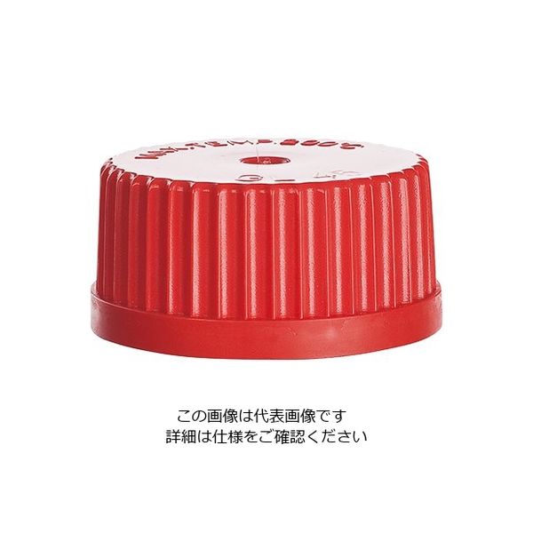 アズワン メディウム瓶用交換キャップ（赤色） 2070UPP/R 1個 3-6007-03（直送品）