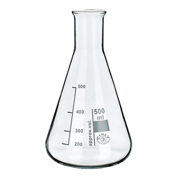 Kavalierglass 三角フラスコ 500mL 24/500 1個 3-6009-06（直送品）