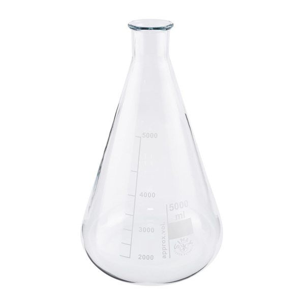Kavalierglass 三角フラスコ 5000mL 24/5000 1個 3-6009-10（直送品）