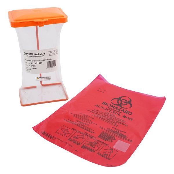 アズワン バイオハザードバッグ(卓上タイプ) 本体セット 3-6195-01 1セット（直送品）