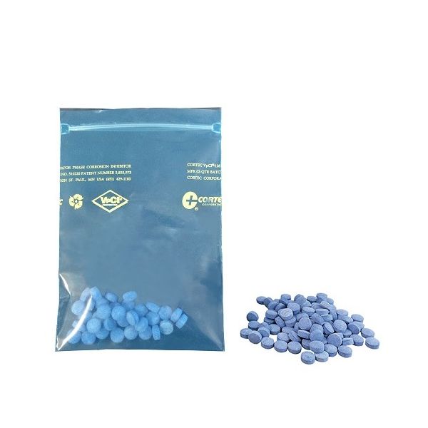 アズワン 気化防錆タブレット 100錠入 コアパックタブレット 1袋(100個) 3-6232-01（直送品）