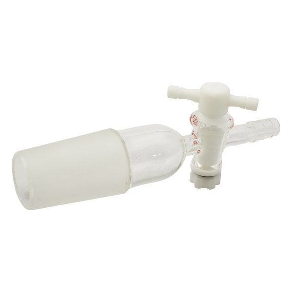 ラブディポット ジョイント付吸引コック PTFEコック・直管 TS29/42 29/42 P 1個 3-6248-04（直送品）