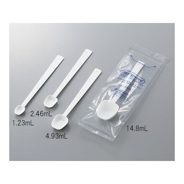 アズワン 滅菌サンプリングスプーン 4.93mL 1箱(200個入) H36944-0000 1箱(200個) 3-6360-03（直送品）