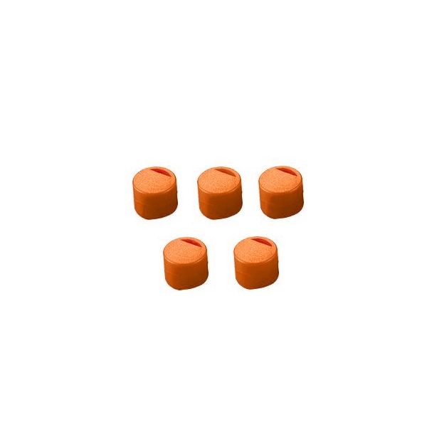 アズワン クライオチューブ用 キャップインサート（オレンジ） 500本/袋×4袋入 6000-03 1箱（2000個） 3-6367-03（直送品）