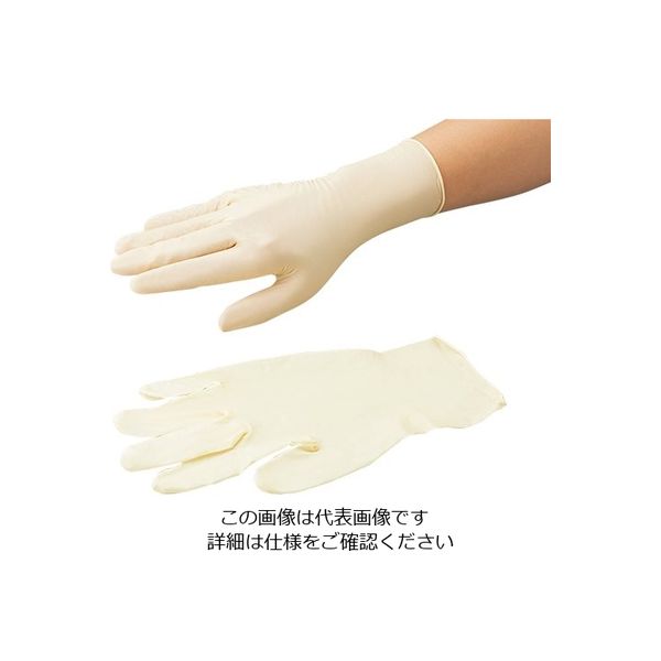 アズワン プレミアムグリップ(パウダーフリー・指全体エンボスタイプ) M 100枚入 3-6415-02 1箱(100枚)（直送品）