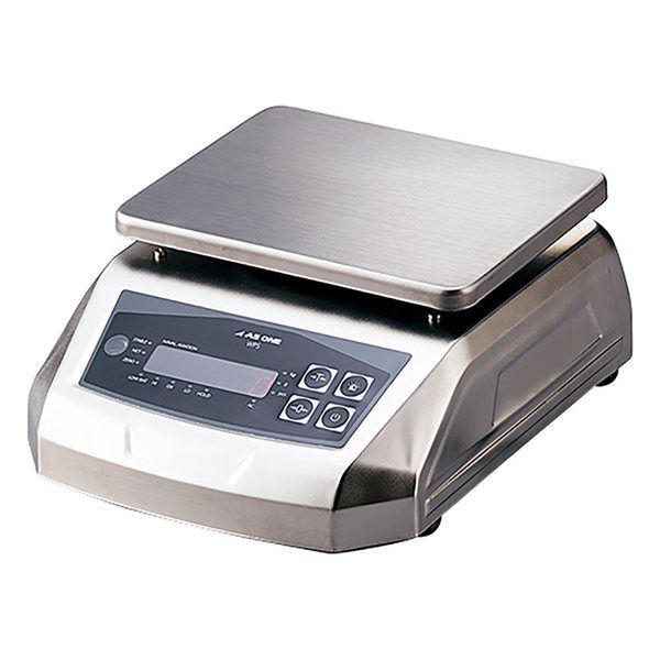 アズワン 防塵・防水はかり(IP68規格準拠)6000g WPS6K1 1個 3-6688-02（直送品）