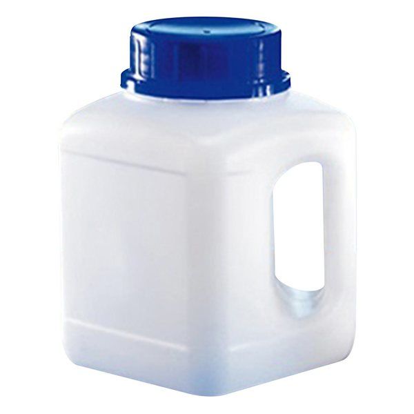 アズワン ハンドル付き広口角瓶(キャップ別売) 2300mL 2000083981 1個 3-6865-01（直送品）