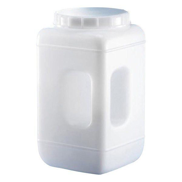 アズワン ハンドル付き広口角瓶(キャップ付き) 4400mL 2000098311 1個 3-6865-02（直送品）