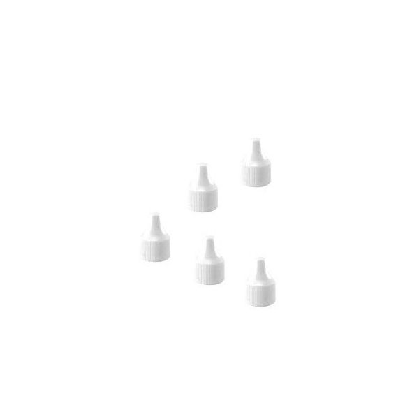アズワン 微量定量点滴びん用 キャップ 30・60・125mL用 ナチュラル 1箱(100個入) 30N 24252101 1箱(100個)（直送品）