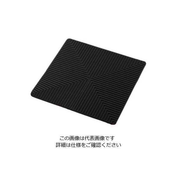 アズワン ラボラトリーシリコンマット 350×350mm ブラック 3-6916-02 1枚（直送品）